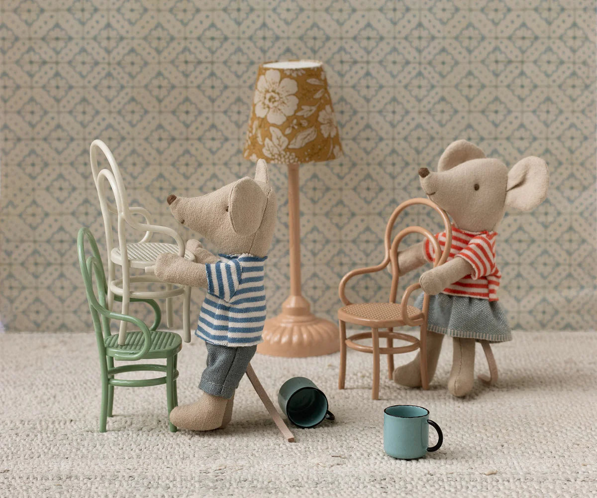 Maileg - Vintage stoel - Dark Powder