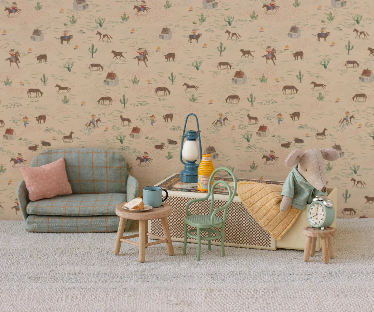 Maileg - Vintage stoel - Mint