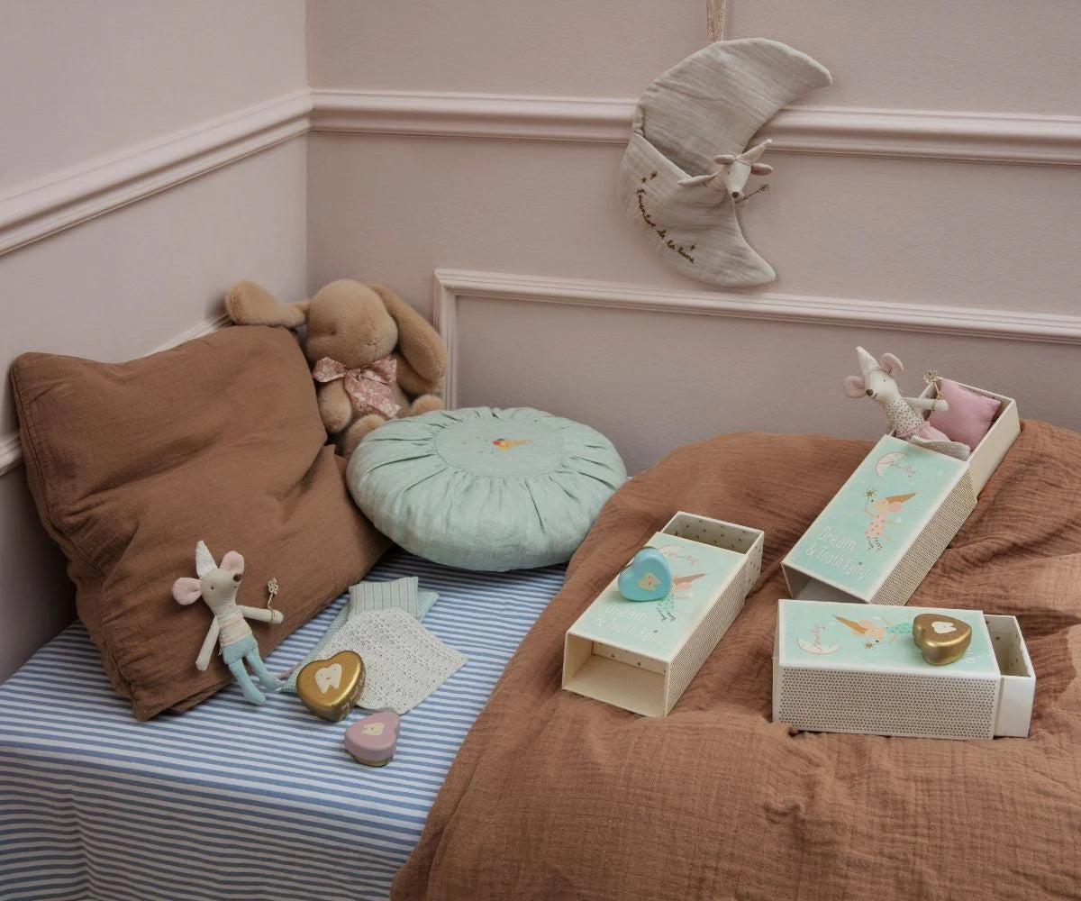 Maileg - Tandenfee muis - Grote broer in luciferdoosje