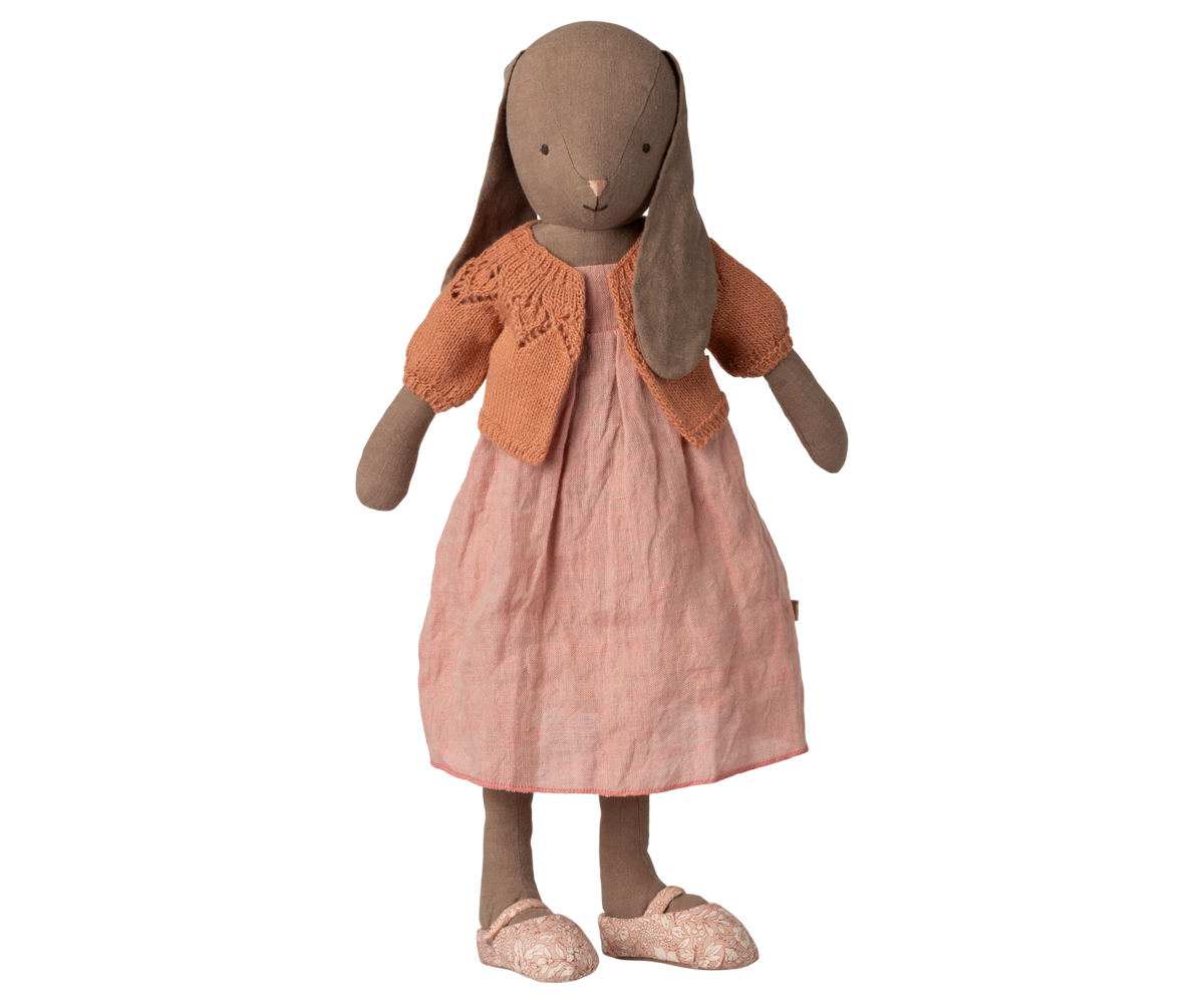 Maileg - Gebreid Vestje, Maat 4 - Vintage Roze