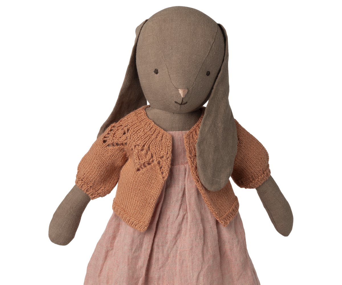 Maileg - Gebreid Vestje, Maat 4 - Vintage Roze