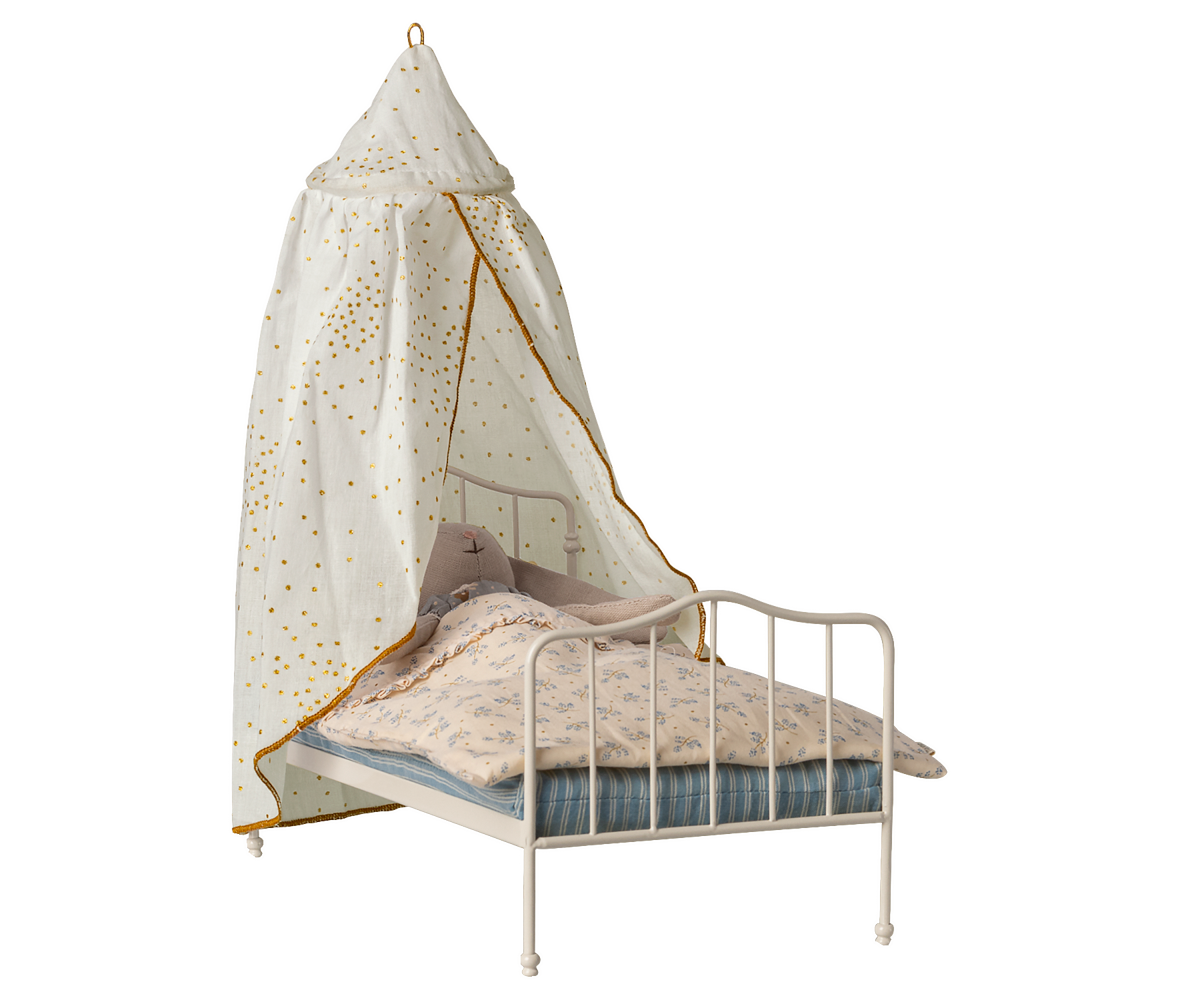 Maileg - Bedhemel, Miniatuur - Offwhite