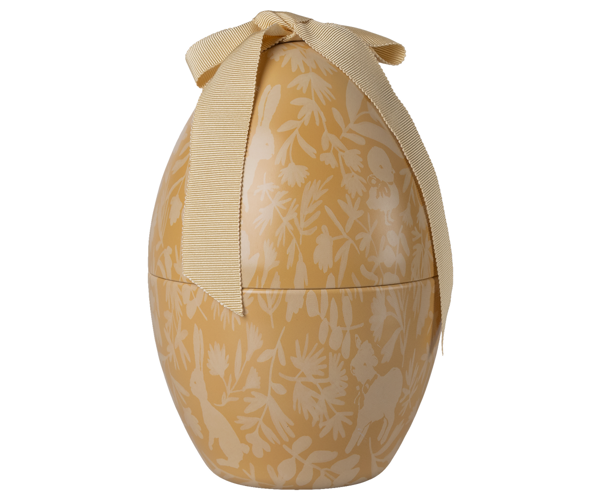 Maileg - Paasei, Medium - Crème Geel