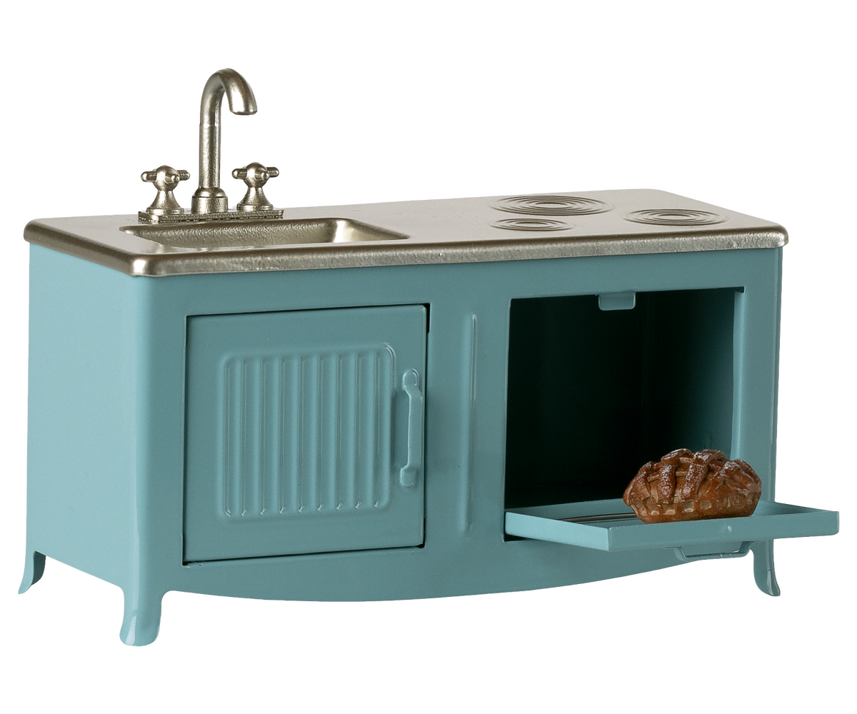 Maileg - Keuken, Muis - Blauw