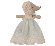 Maileg - Babymuis in Jurk - Mint