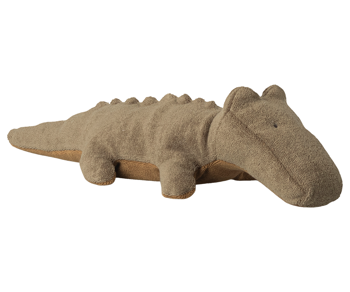 Maileg - Safari Vriendjes, Krokodil, Klein - Olijfgroen