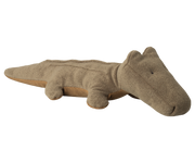 Maileg - Safari Vriendjes, Krokodil, Medium - Olijfgroen