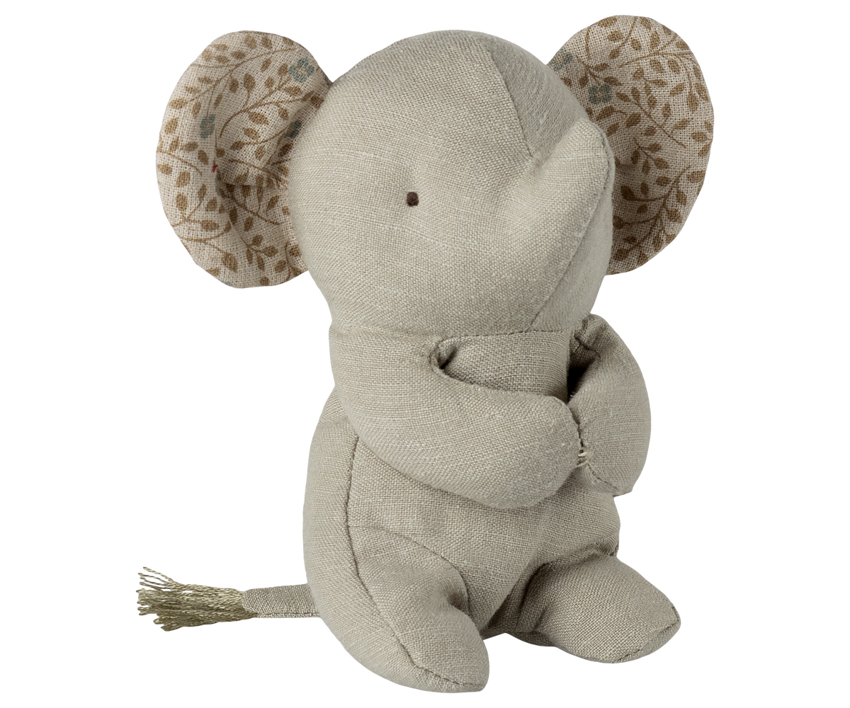 Maileg - Slaapliedjes Vriendjes, Olifant, Mini - IJzergrijs