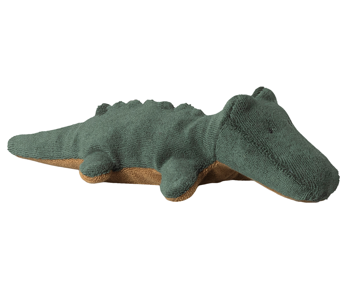Maileg - Safari Vriendjes, Krokodil, Mini - Bosgroen