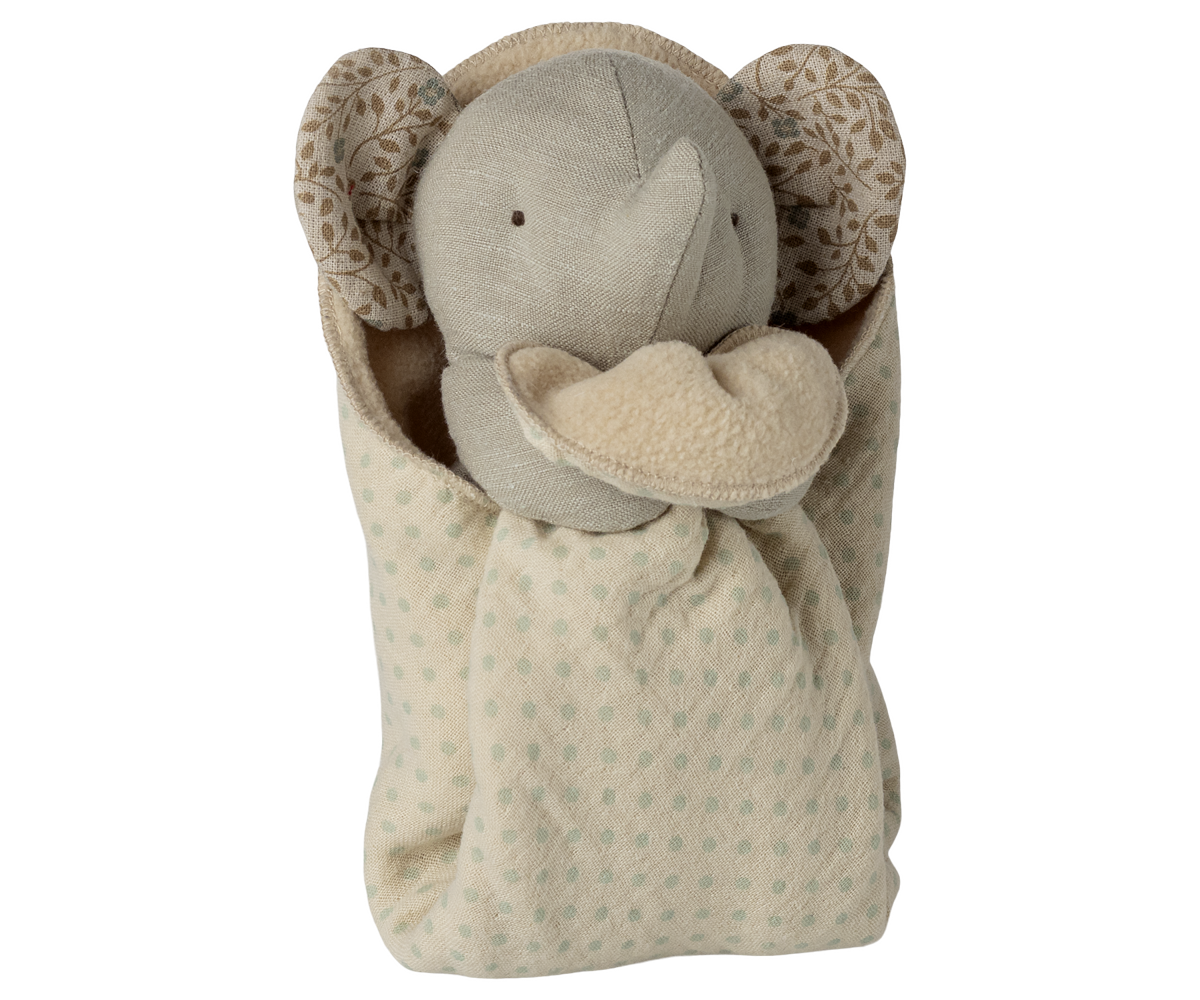 Maileg - Slaapliedjes Vriendjes, Olifant, Mini - IJzergrijs