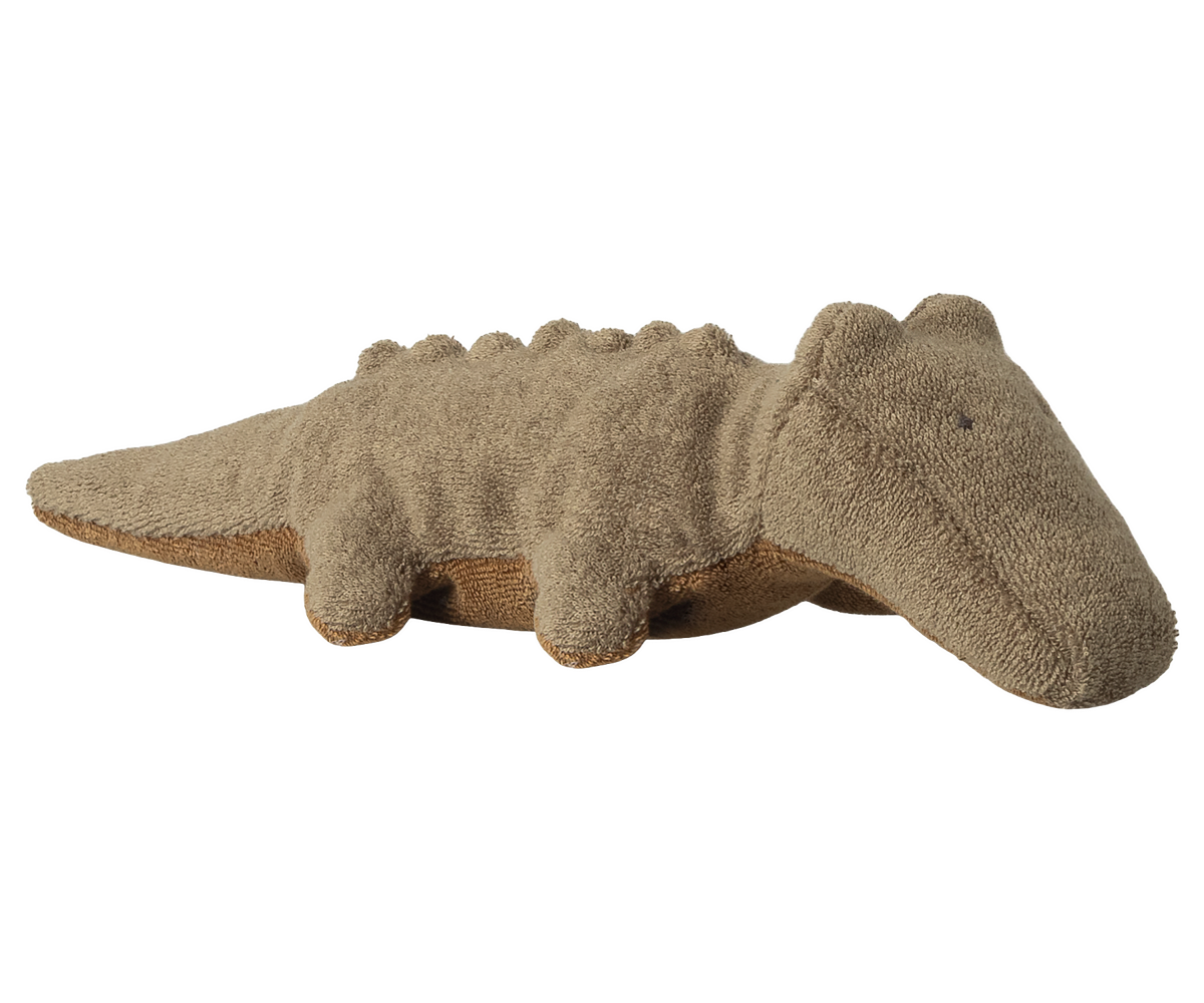Maileg - Safari Vriendjes, Krokodil, Mini - Olijfgroen