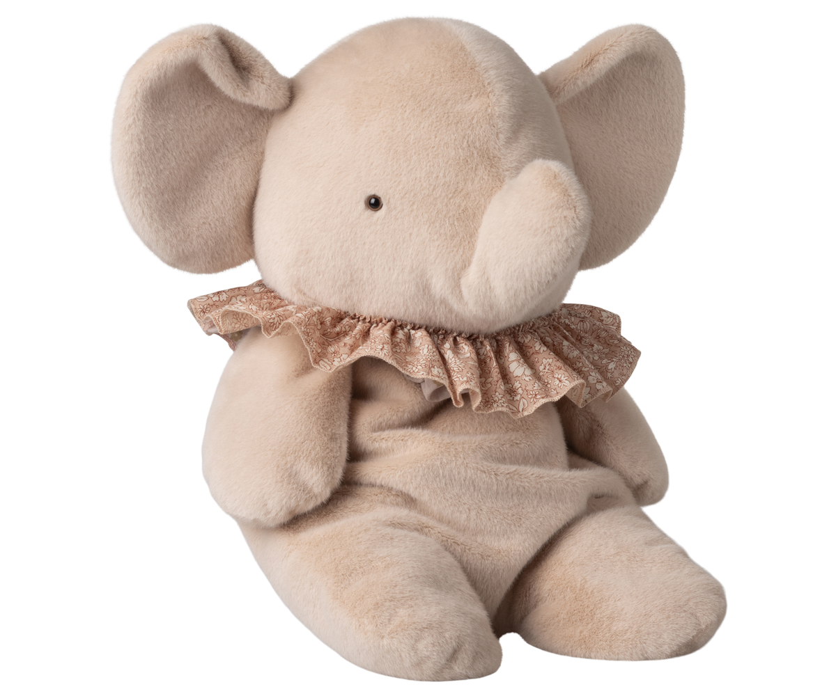 Maileg - Olifant Knuffel, Groot - Poeder