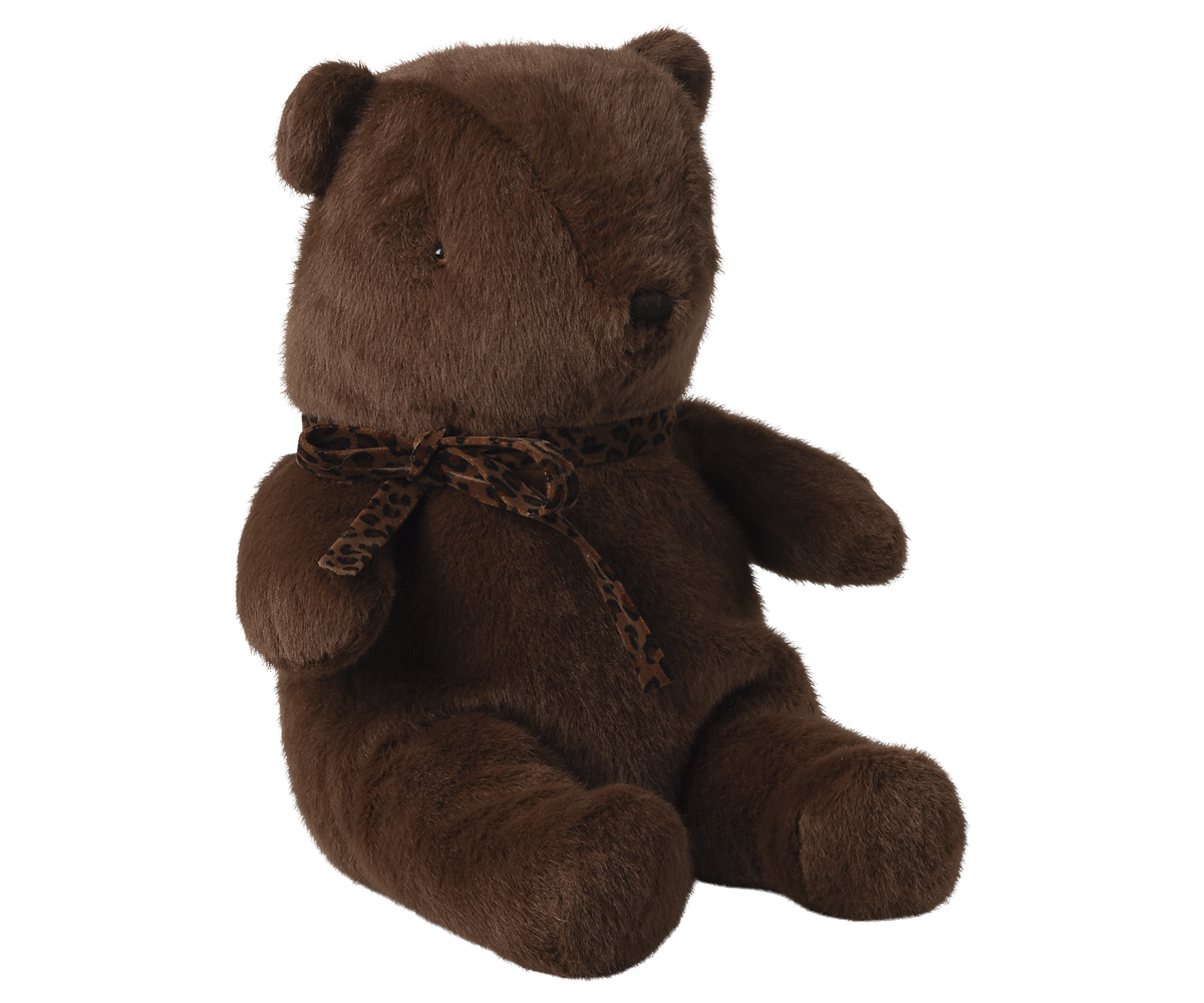 Maileg - Teddybeer, Medium - Donker Chocolade