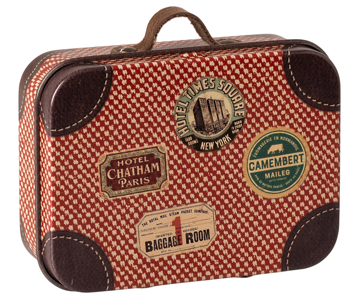 Maileg - Koffertje Micro - Travel - Rood