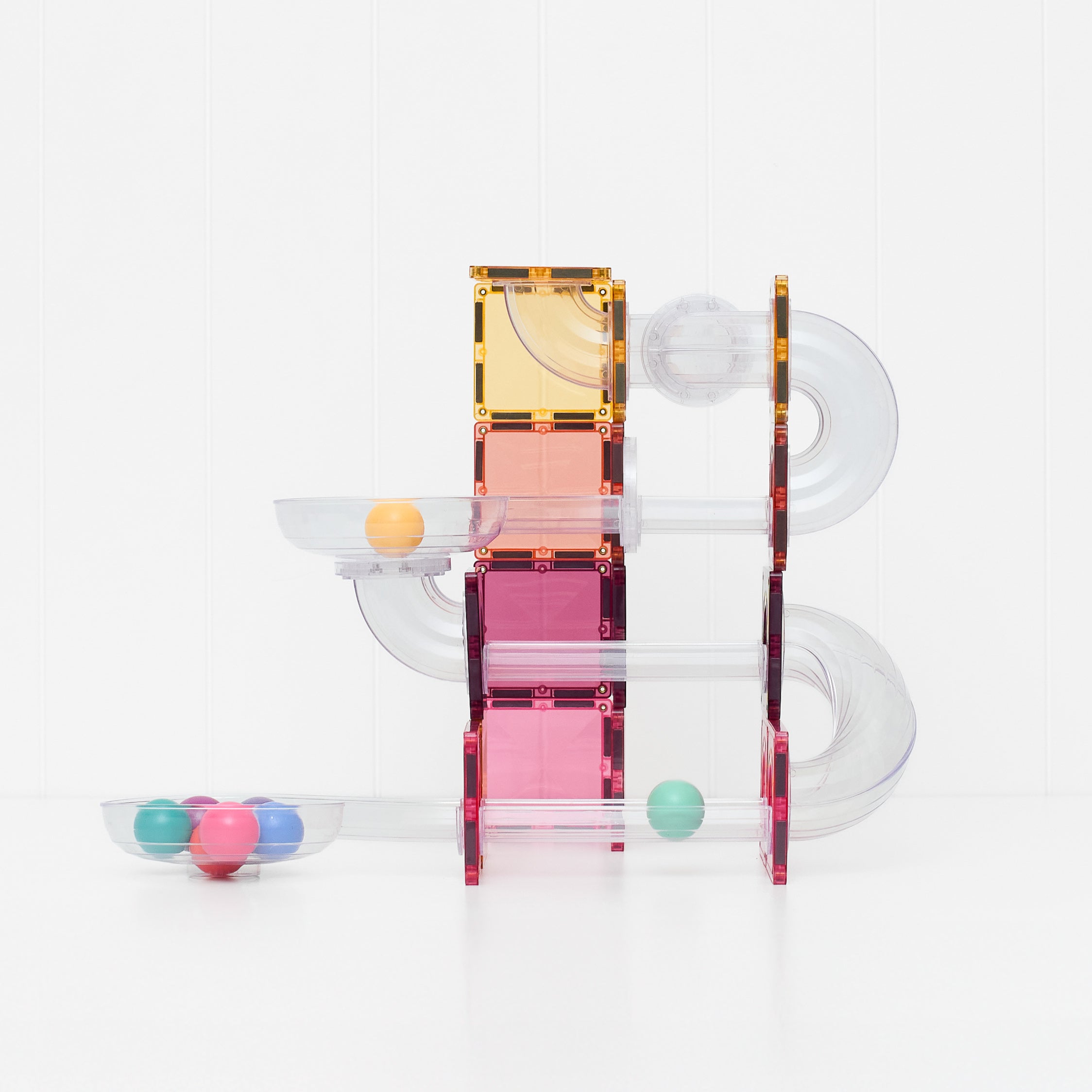 CONNETIX - Knikkerbaan Pastel set 114 stuks