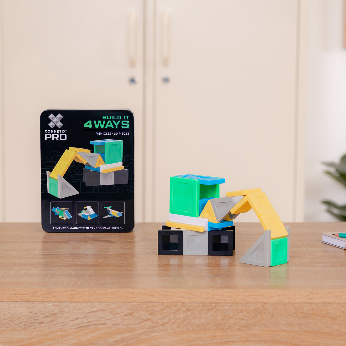 Connetix - PRO Bouw Het Op 4 Manieren Voertuigen set 30 stuks