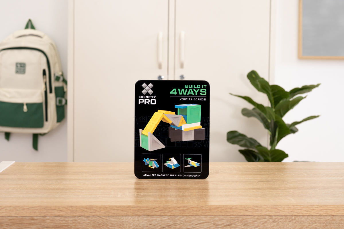 Connetix - PRO Bouw Het Op 4 Manieren Voertuigen set 30 stuks