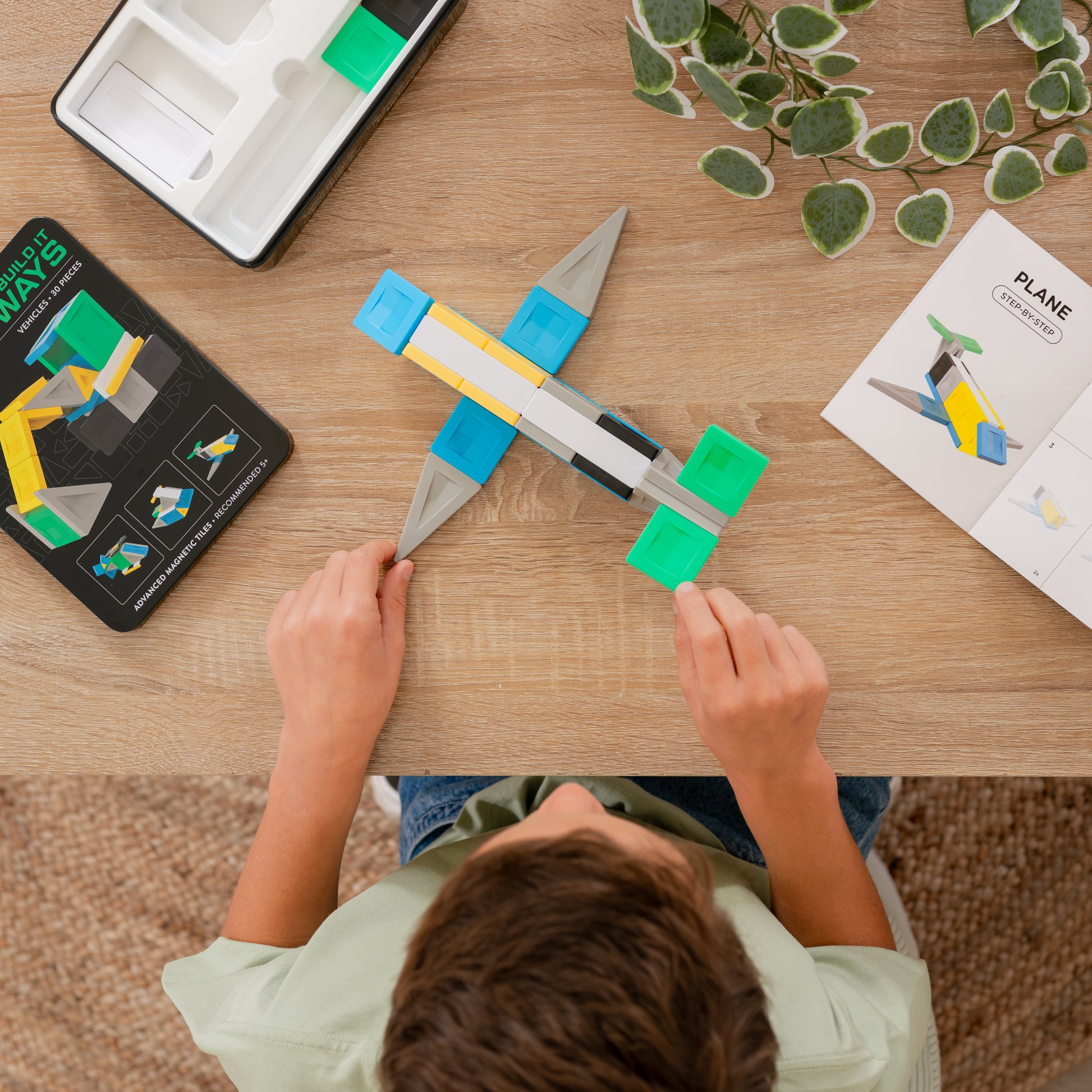 Connetix - PRO Bouw Het Op 4 Manieren Voertuigen set 30 stuks