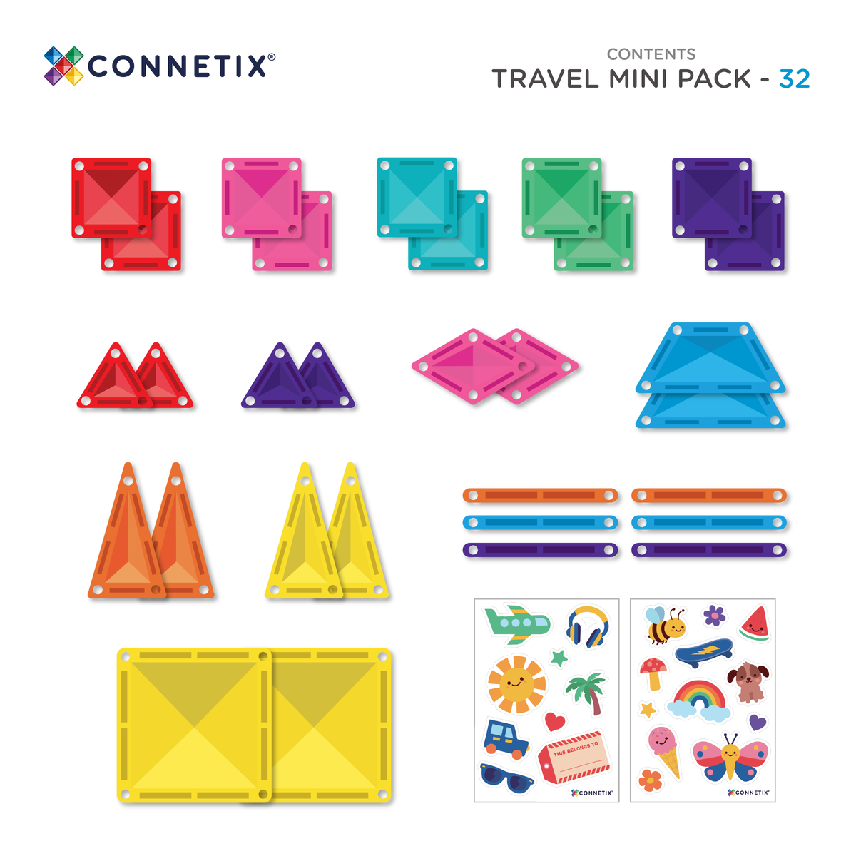 CONNETIX - Reis Mini set 32 stuks