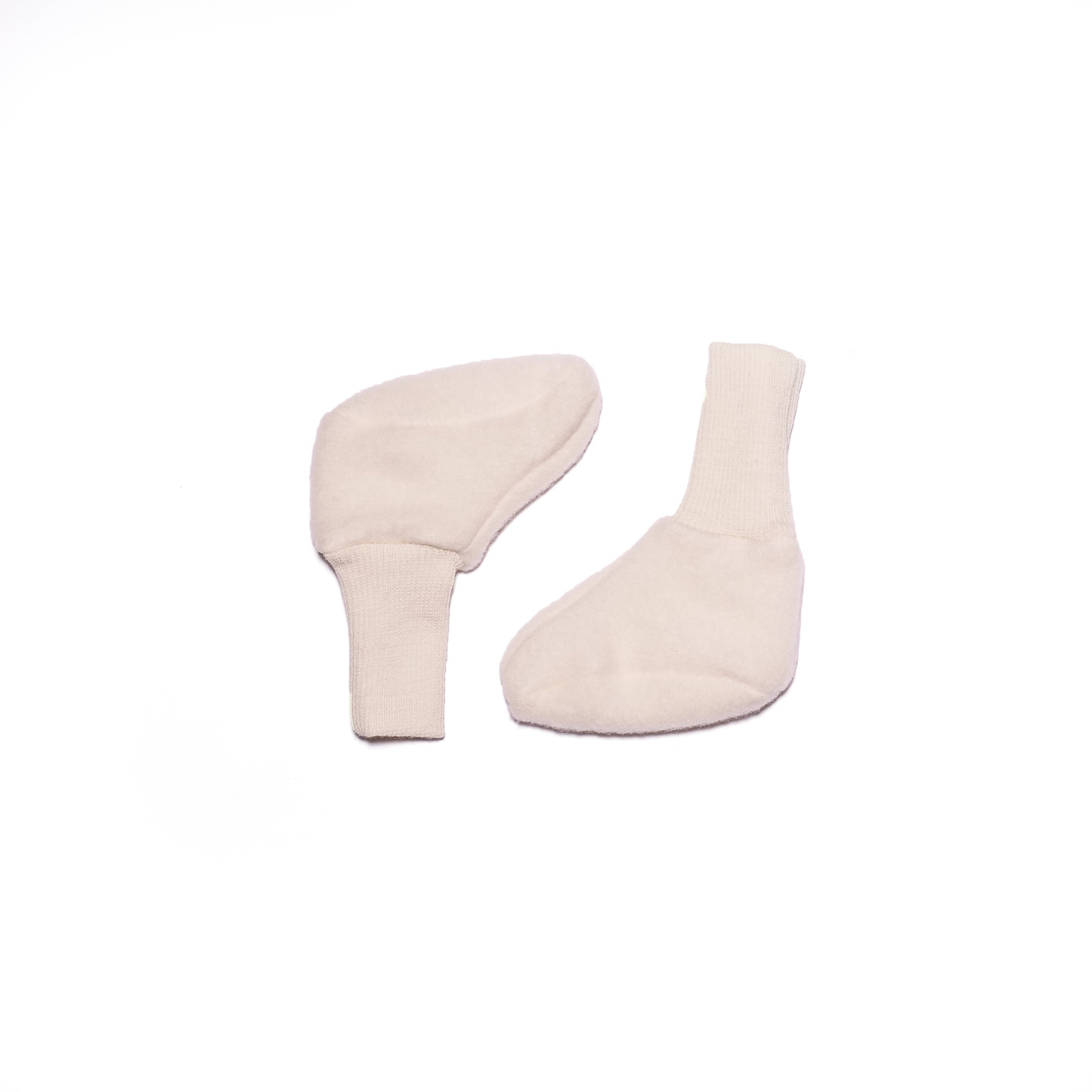 Cosilana Babyslofjes Wolfleece Naturel
