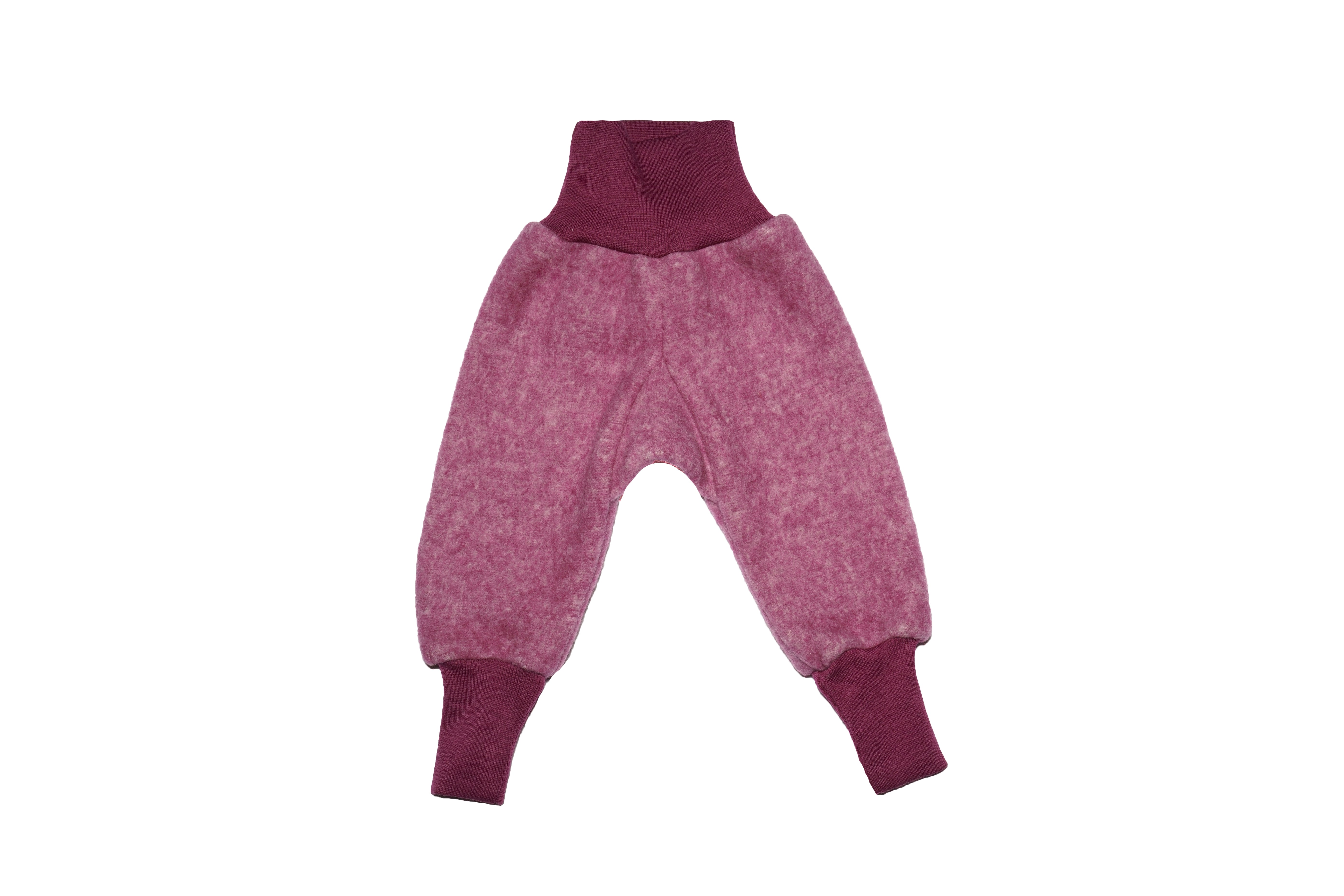 Cosilana Babybroek Wolfleece Wijnrood Gemêleerd
