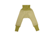 Cosilana Babybroek Wol/Zijde Groen Gestreept