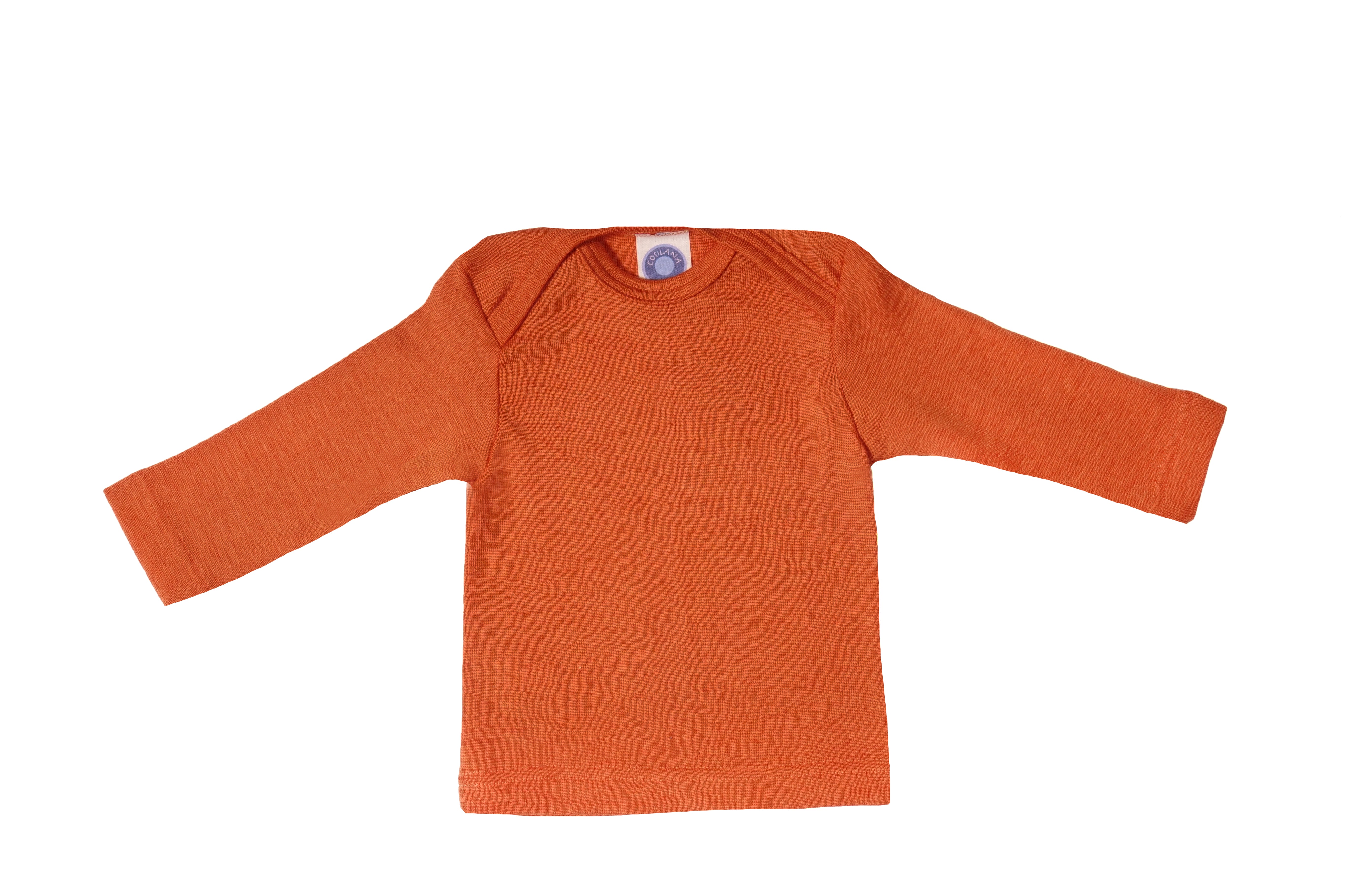 Cosilana Hemdje Wol/Zijde Oranje