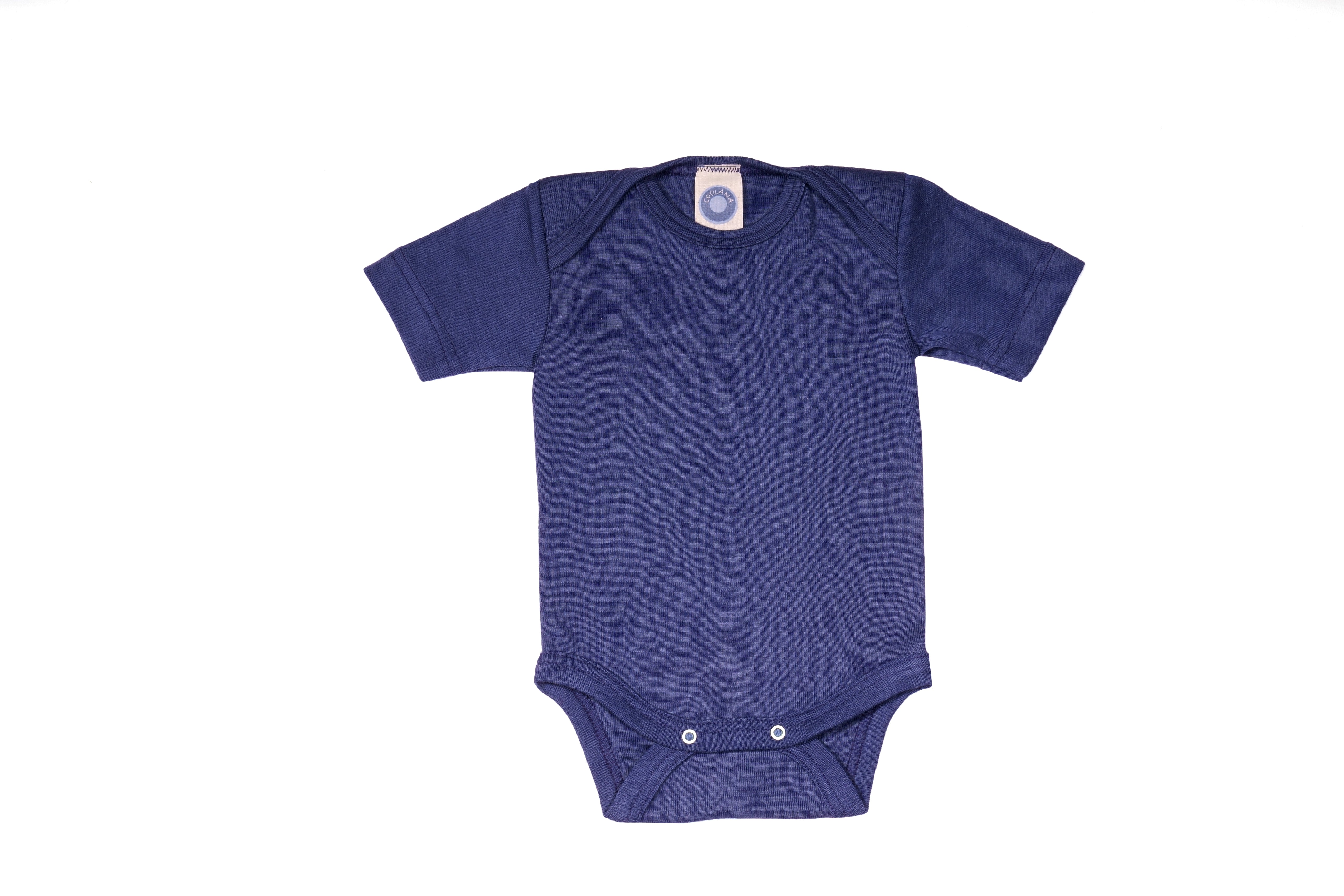 Cosilana Romper Wol/Zijde Marineblauw