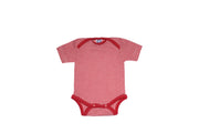 Cosilana Romper Wol/Zijde Rood Gestreept