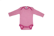Cosilana Romper Wol/Zijde Roze Gestreept