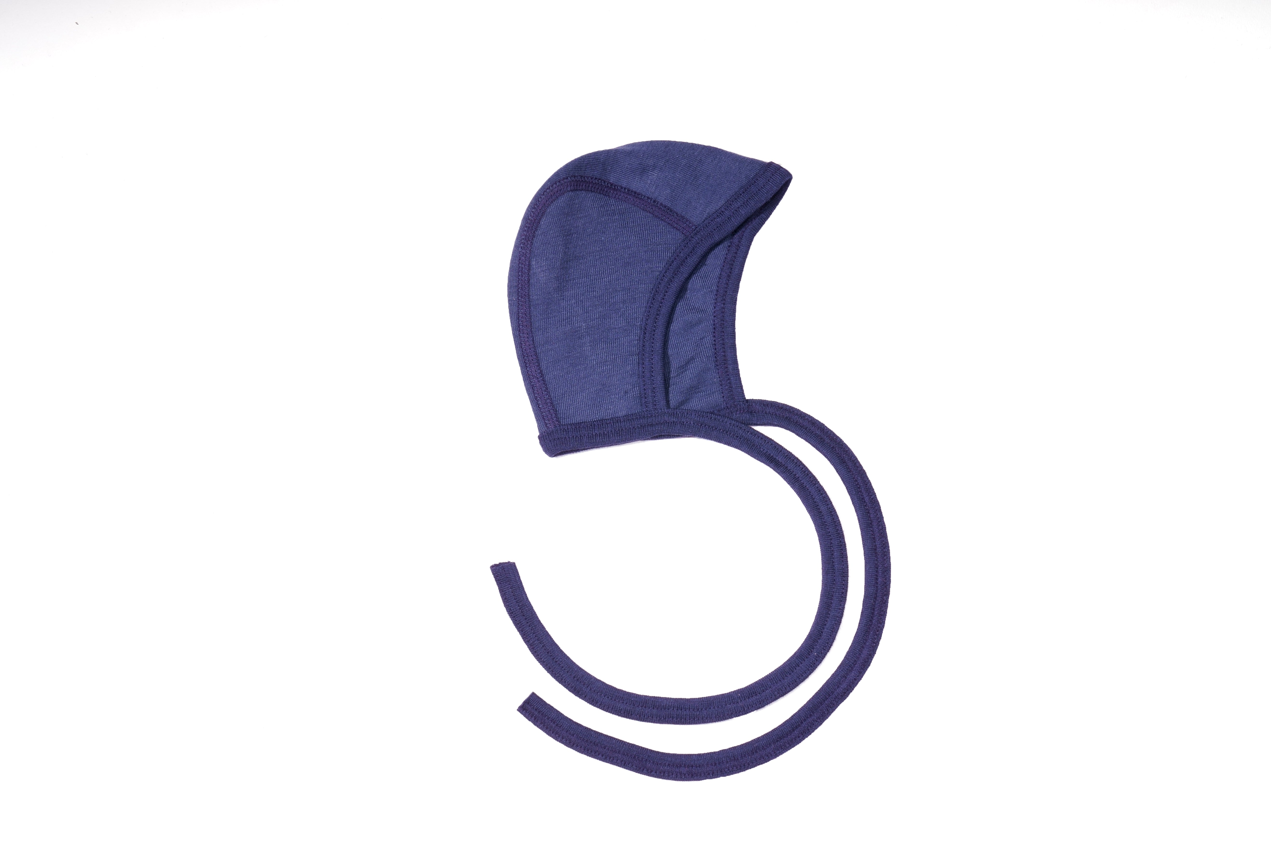 Cosilana Babymutsje Wol/Zijde Marineblauw