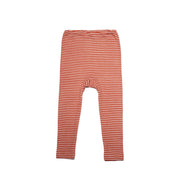 Cosilana Kinderlegging Wol/Zijde Saffraan Gestreept