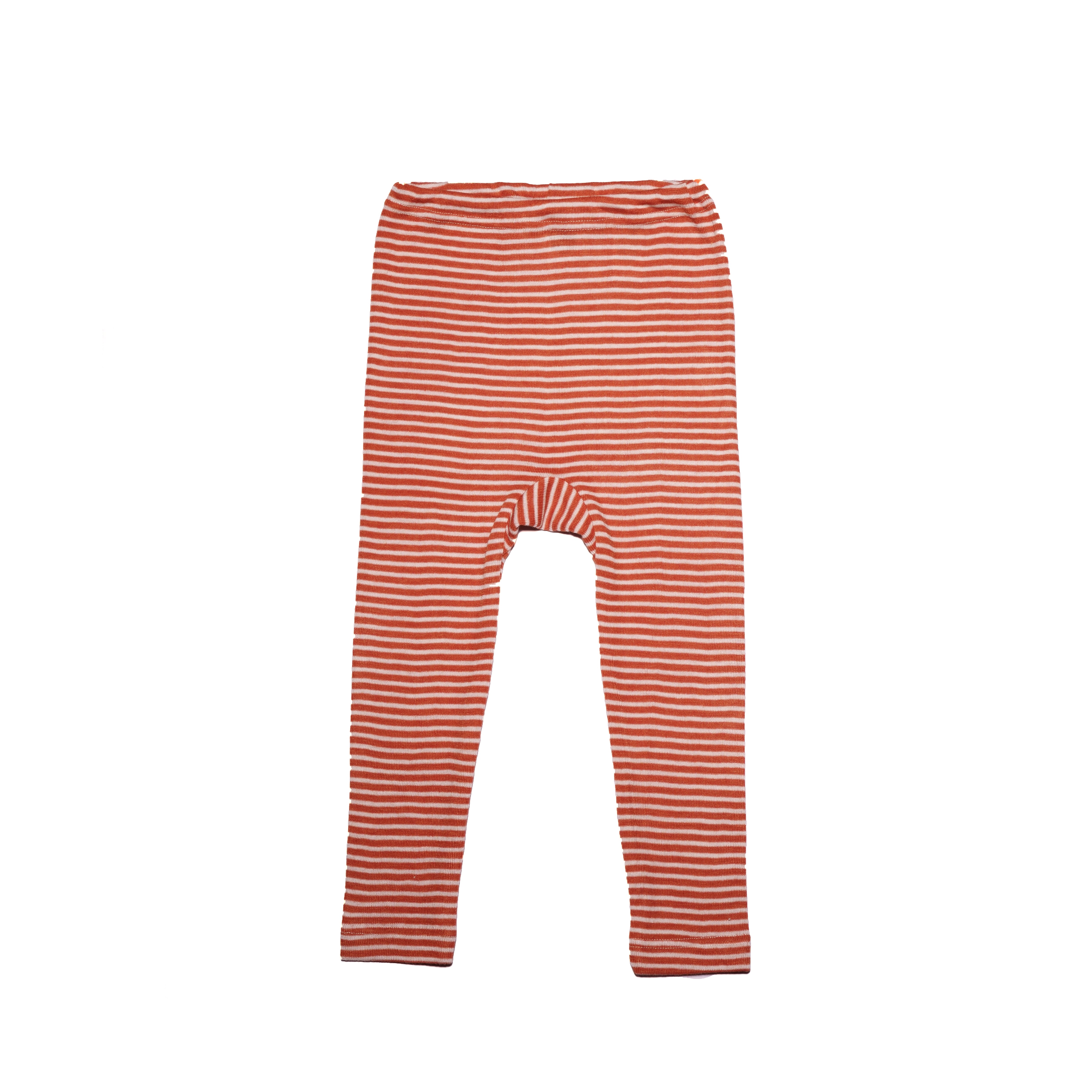 Cosilana Kinderlegging Wol/Zijde Saffraan Gestreept