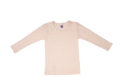 Cosilana Kindershirt Lange Mouw Wol/Zijde Naturel