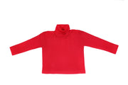 Cosilana Kinder Colshirt Wol/Zijde Rood