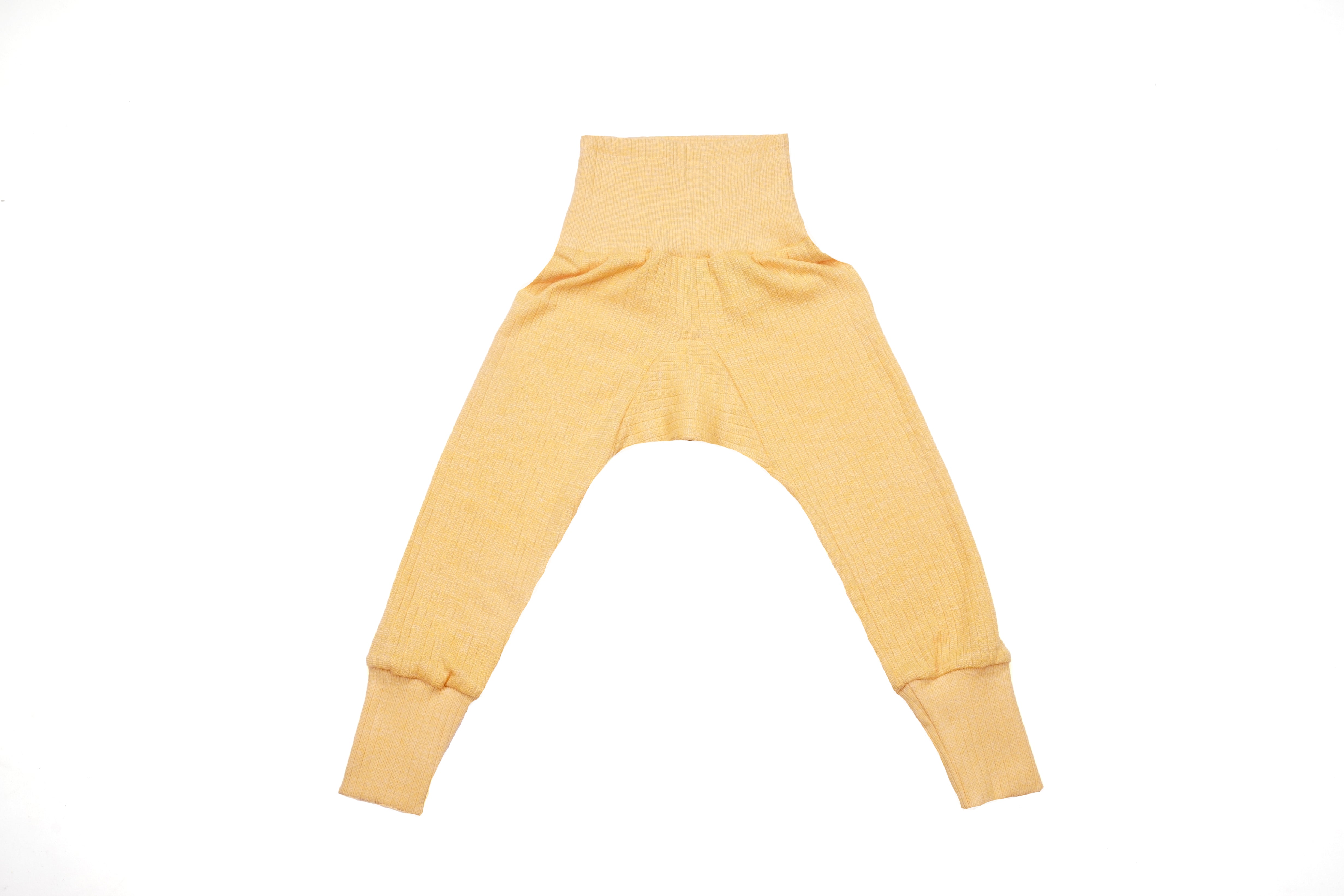 Cosilana Babybroek Wol/Zijde/Katoen Geel Gemêleerd