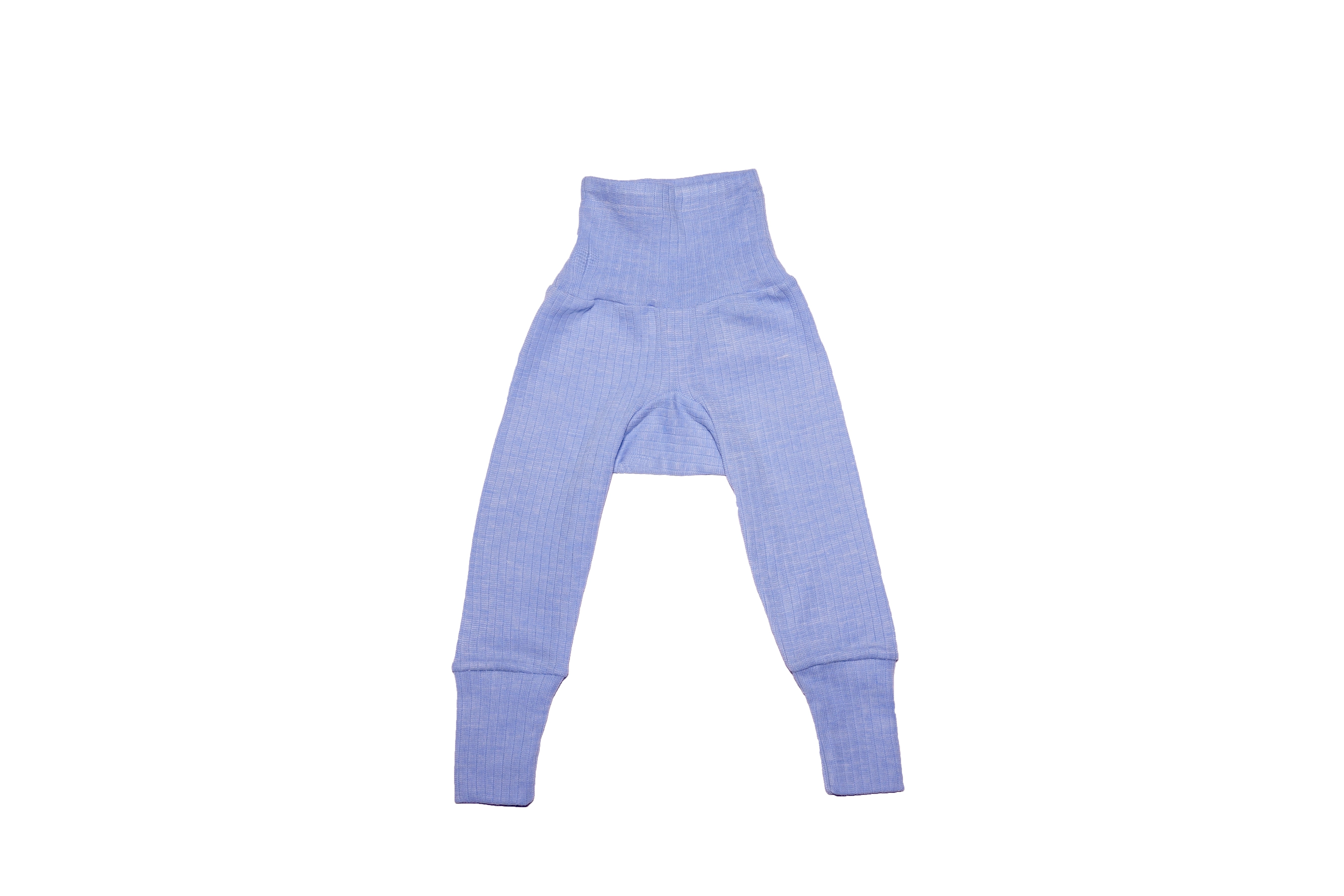 Cosilana Babybroek Wol/Zijde/Katoen Lichtblauw Gemêleerd