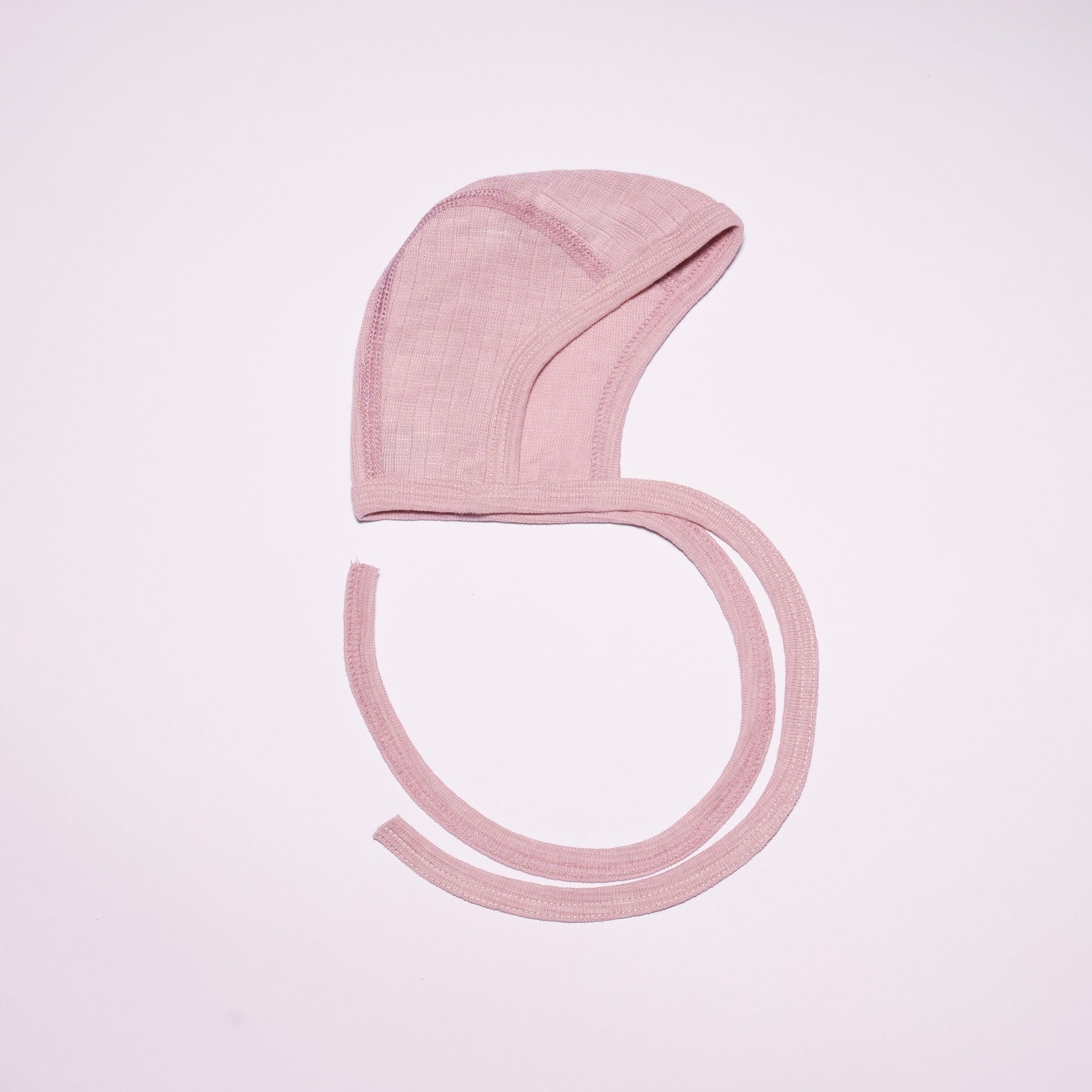 Cosilana Babymutsje Wol/Zijde/Katoen Rosé Gemêleerd