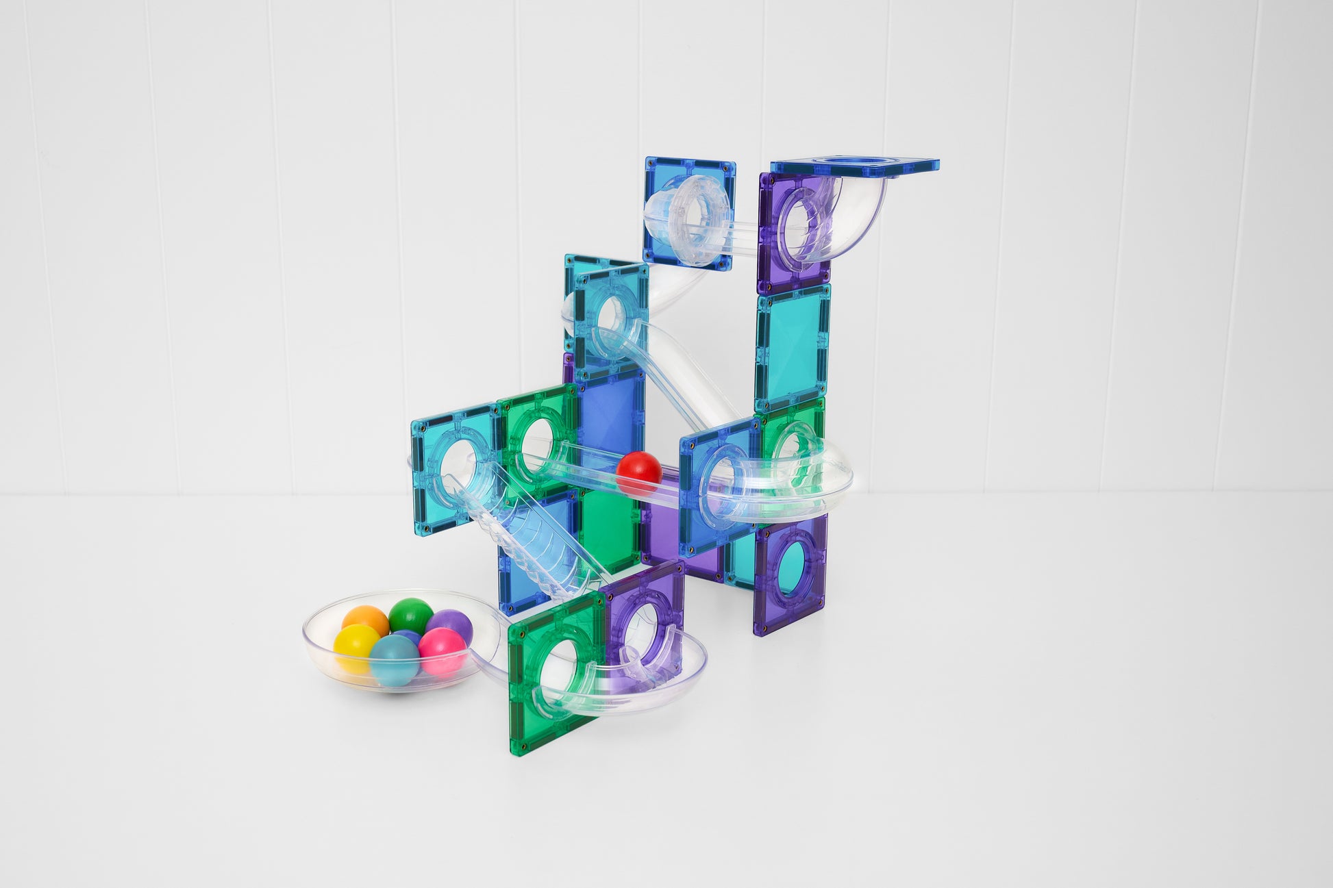 CONNETIX - Knikkerbaan Bright set 114 stuks