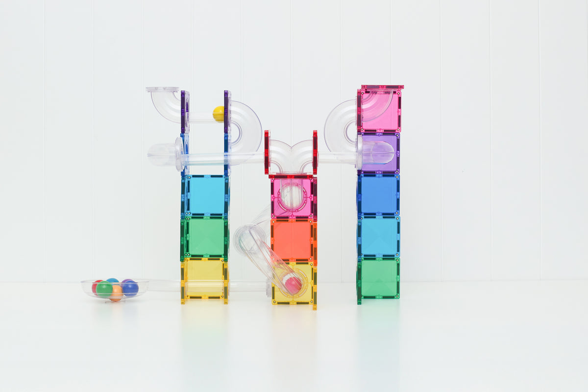 CONNETIX - Knikkerbaan Bright set 114 stuks