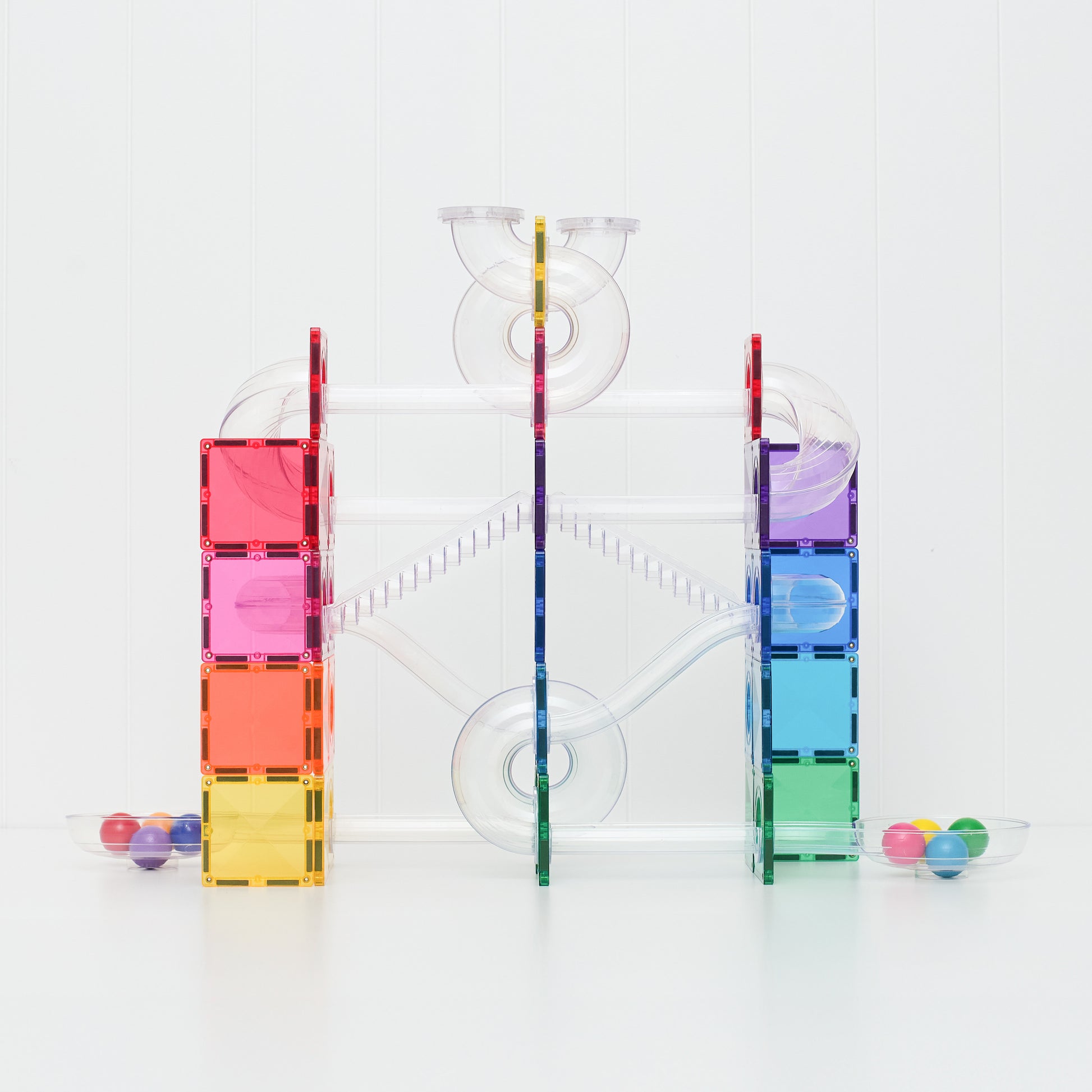CONNETIX - Knikkerbaan Bright set 114 stuks