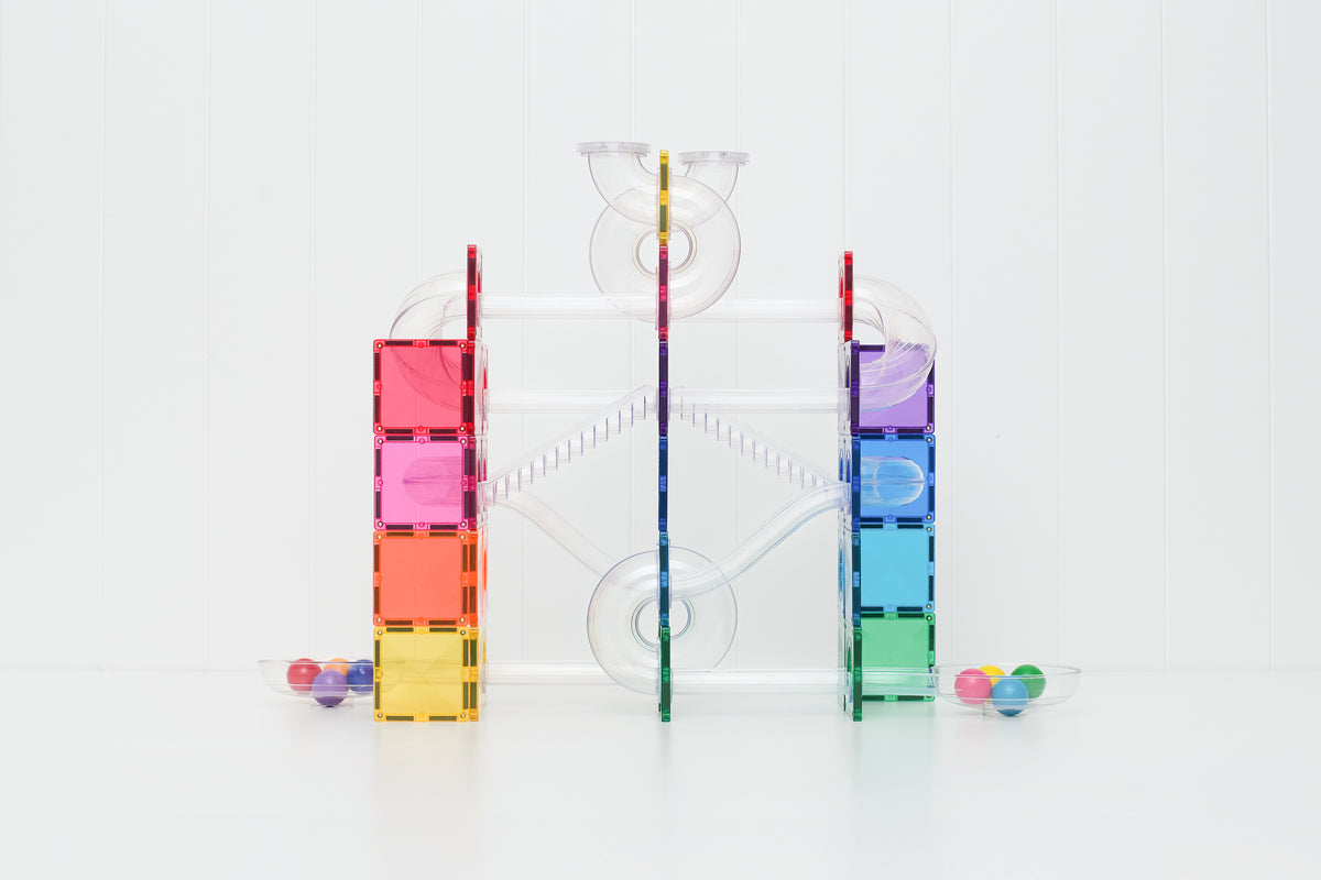 CONNETIX - Knikkerbaan Bright set 114 stuks