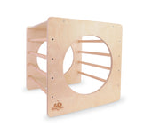 Kinderfeets - Klimkubus houten klimtoestel klimrek