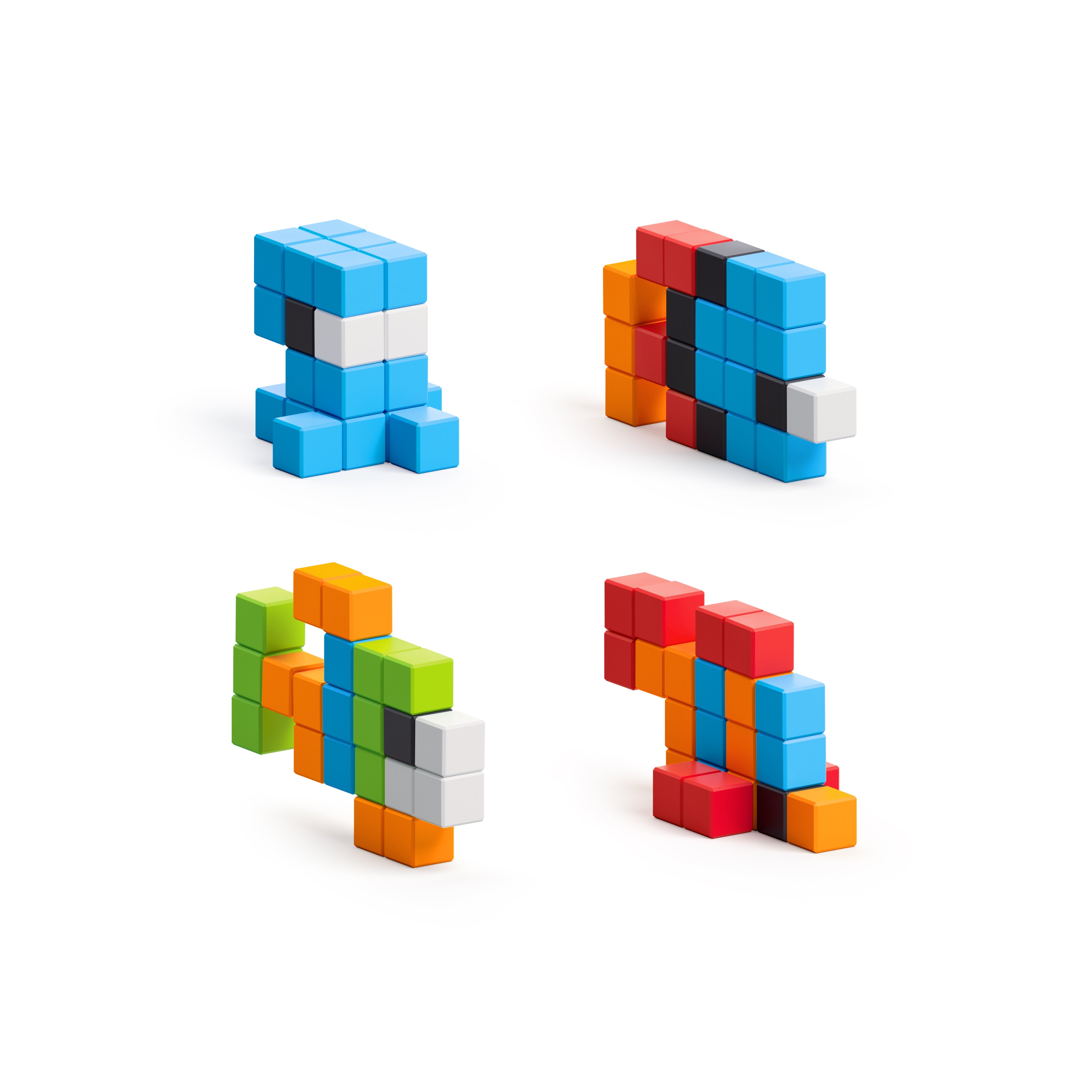 Pixio - Story Mini Ocean - 137 magneetblokjes