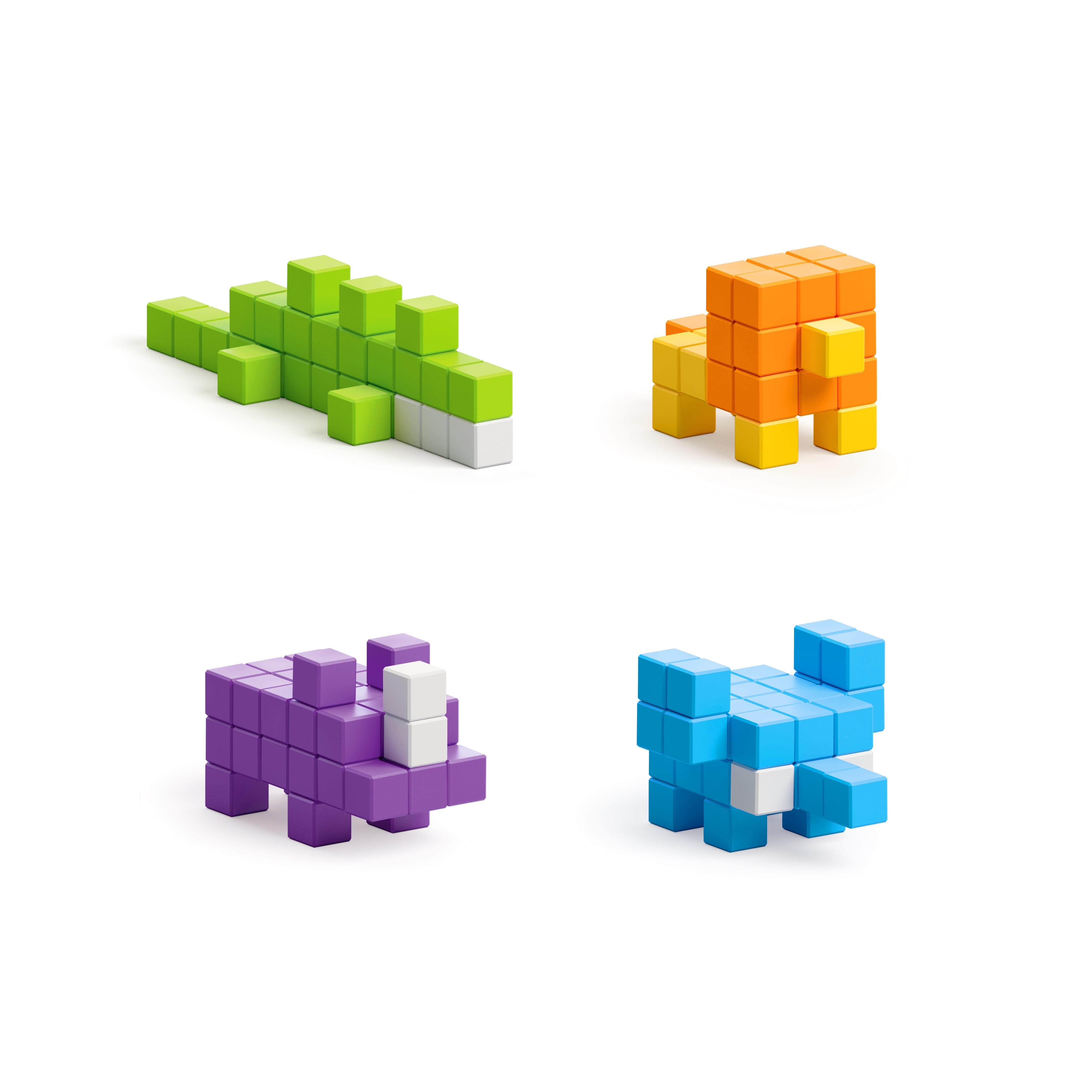 Pixio - Story Mini Safari - 137 magneetblokjes