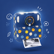MOB x SmileyWorld - PixiPrint printcamera - Blauw