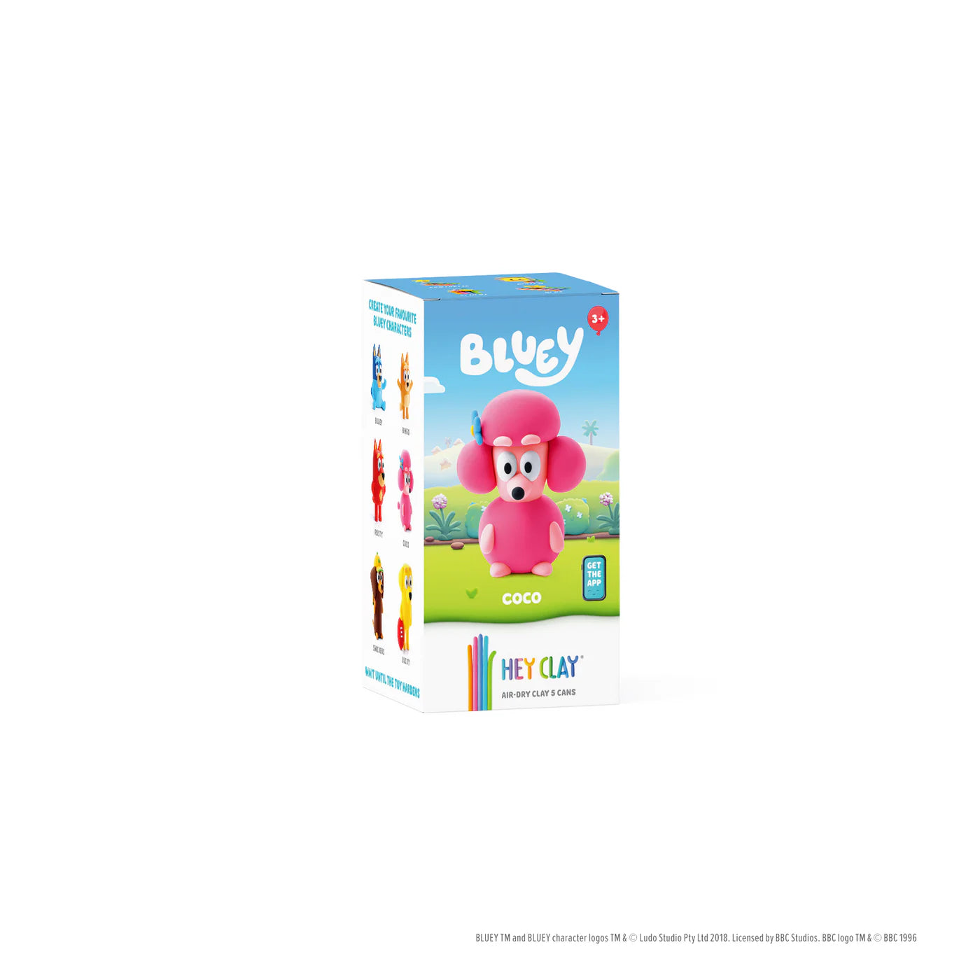 Hey Clay - Coco LIMITED EDITION BLUEY - 5 potjes