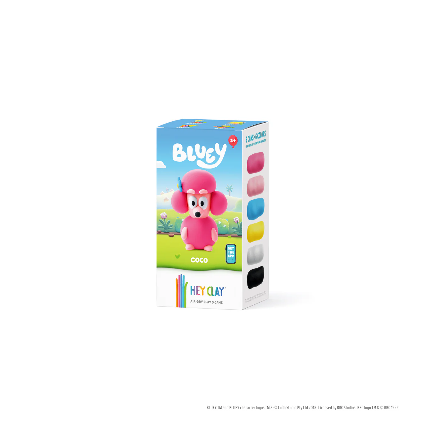 Hey Clay - Coco LIMITED EDITION BLUEY - 5 potjes