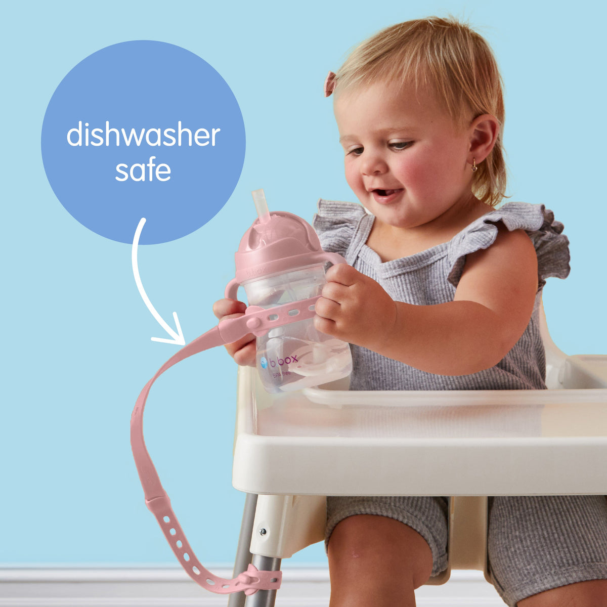 b.box - Connect-a-cup bekerhouder blush