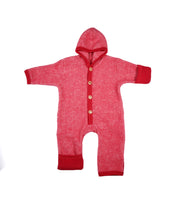 Cosilana Baby Overall Wolfleece Rood Gemêleerd